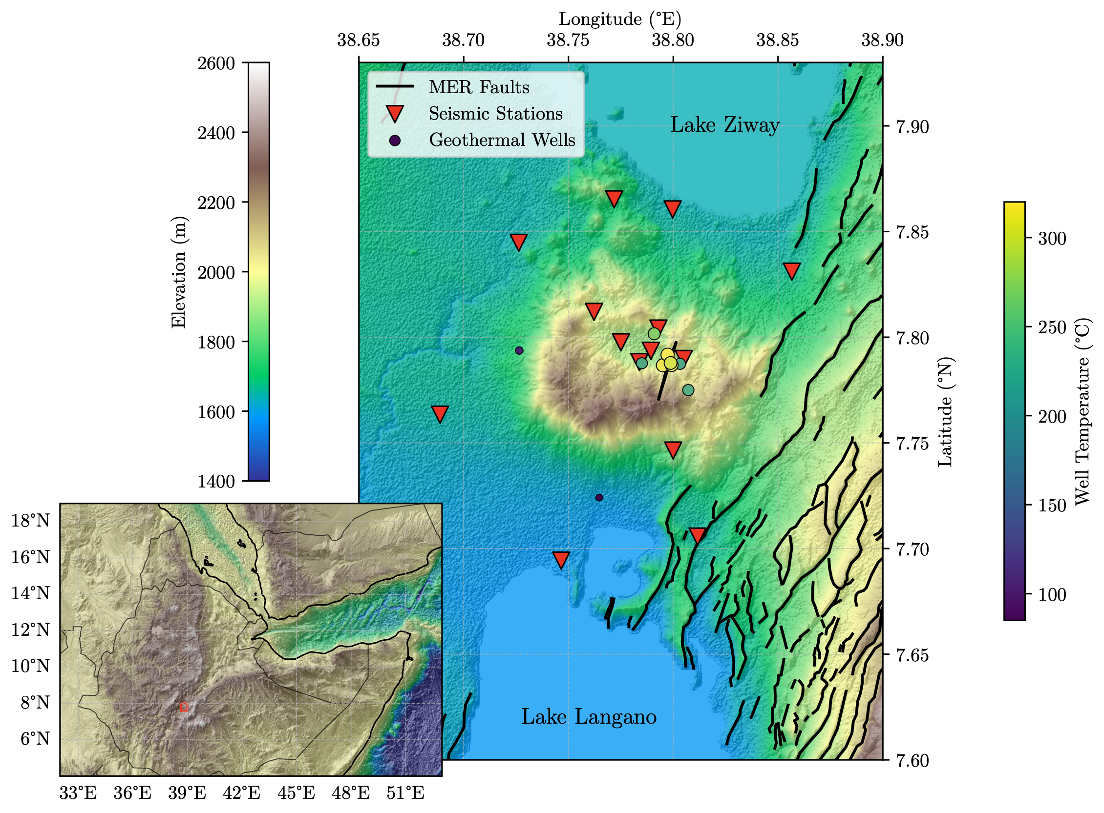 Seismic events in 3d space