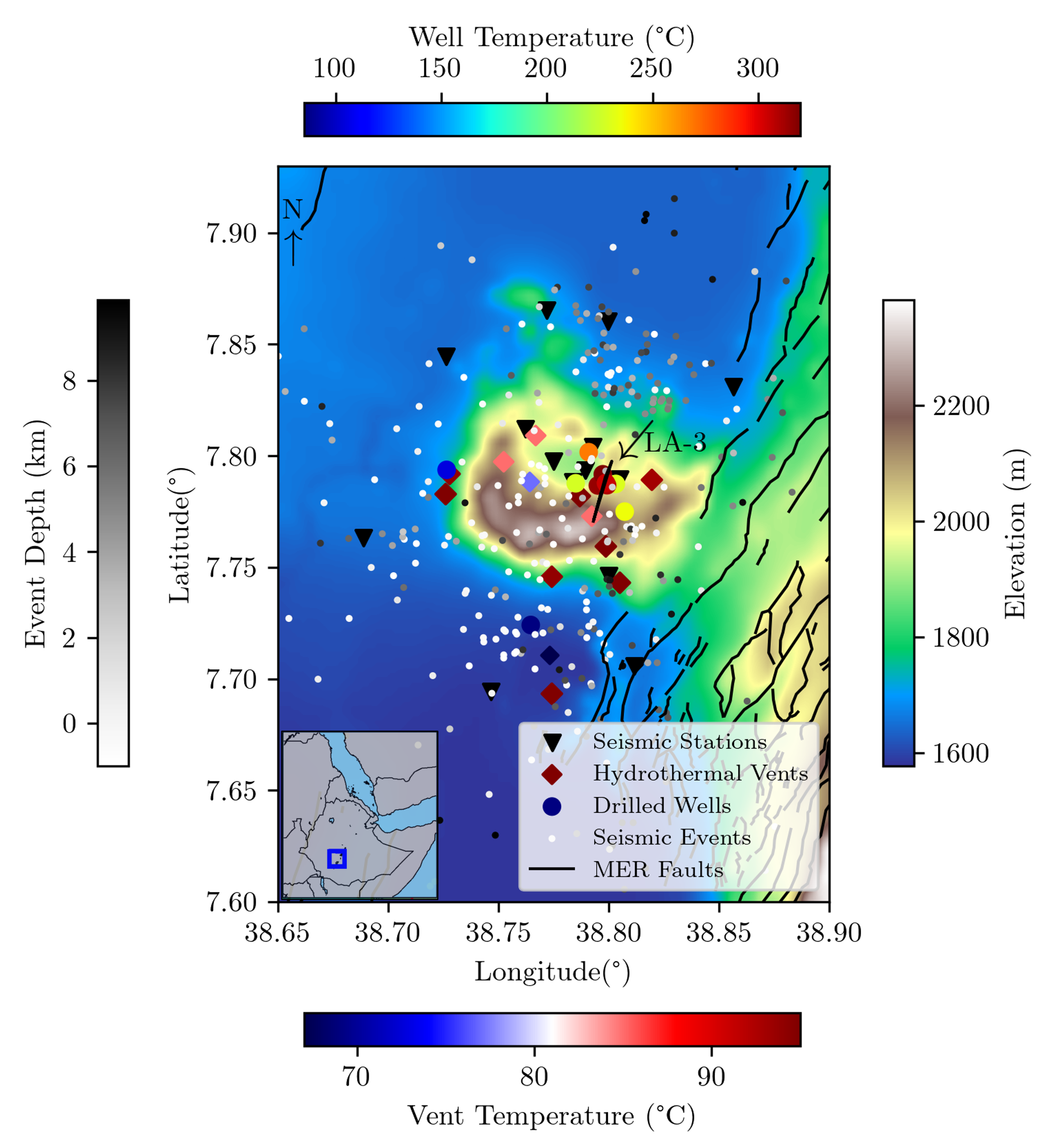 Seismicity of Aluto volcano